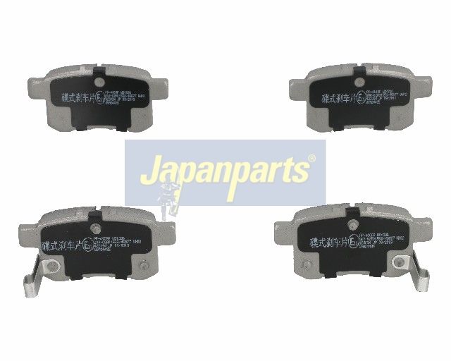 JAPANPARTS Stabdžių trinkelių rinkinys, diskinis stabdys