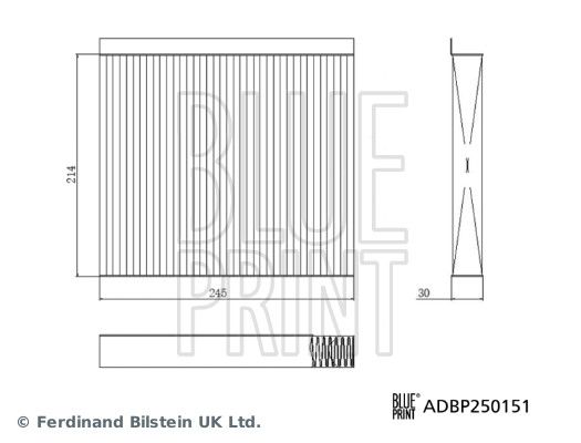 BLUEPRINT ΦΙΛΤΡΑ ΚΑΜΠΙΝΑΣ