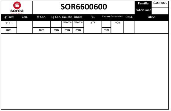 EAI kormánygép SOR6600600