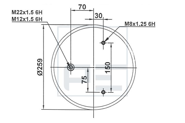 měch pérování SCHMITZ 084.454-74A