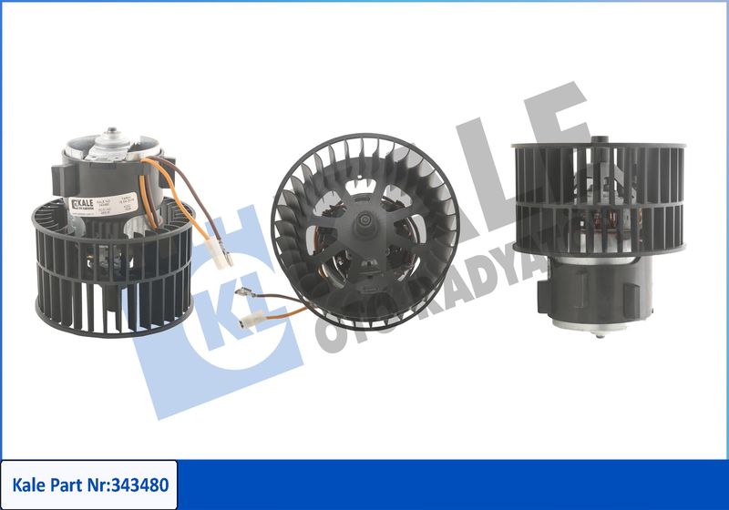 Електродвигун, компресор салону, Kale Oto Radyatör 343480