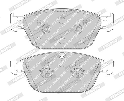 FERODO FDB4969 Brake Pad Set, disc brake