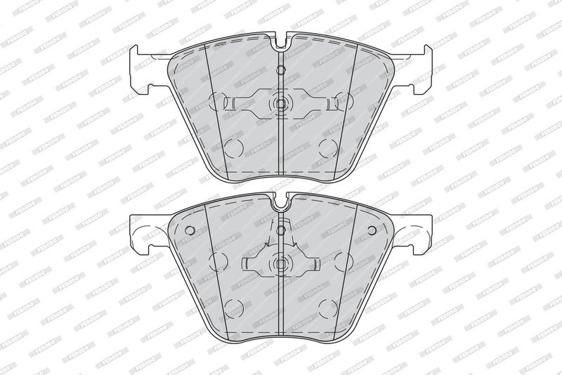 FERODO FDB4258 Brake Pad Set, disc brake