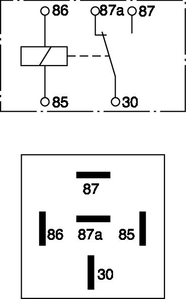 BOSCH 0 332 209 203 Relay, main current