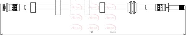 APEC Brake Hose HOS3844