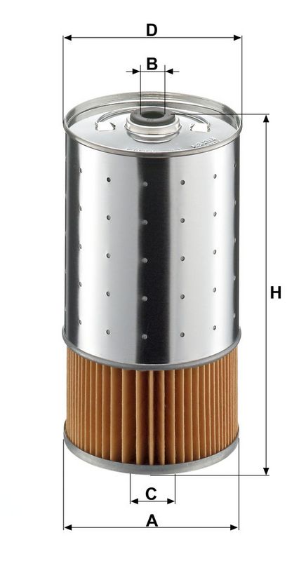 Oliefilter past: MERCEDES 124 T-MODEL (S124), 124 (W124), 190 (W201), C (W202), E T-MODEL (S124), E (W124), G (W460), G (W461), G (W463), S (W140), T1 (601), T1 (601, 611) 2.0D-3.4D 08.83-