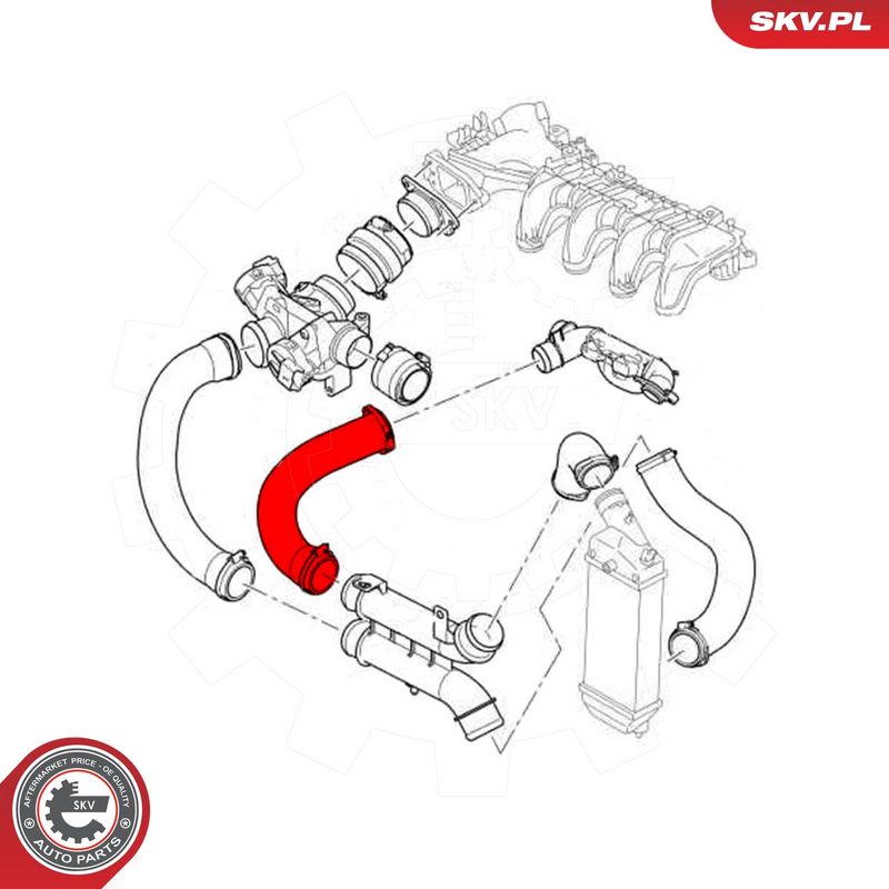 Laadimisõhu voolik, ESEN SKV 43SKV251