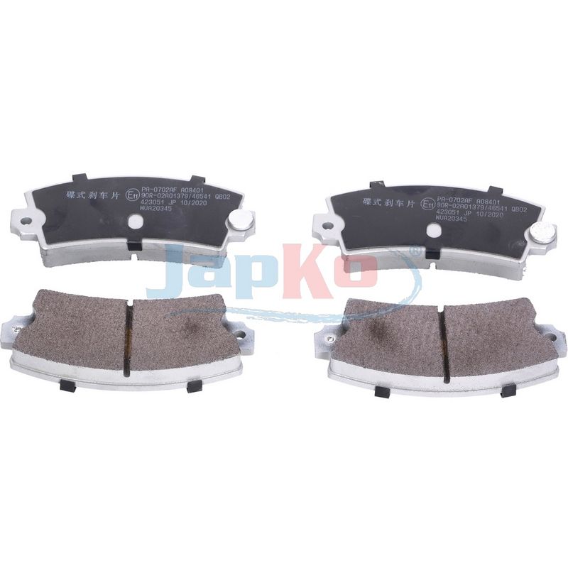 JAPKO 500702 - Brake Pad Set, disc brake