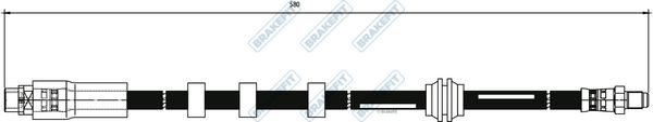 APEC Brake Hose BHO4175