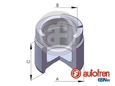 Поршень, гальмівний супорт, Autofren D0-2571