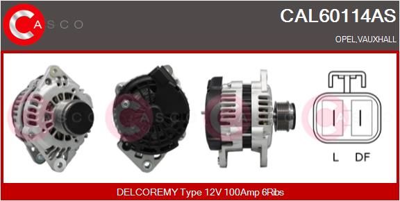 Генератор, Casco CAL60114AS