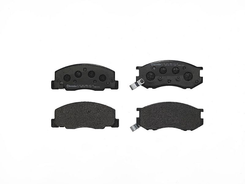 комплект спирачно феродо, дискови спирачки BREMBO