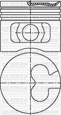 Поршень STD 6184022