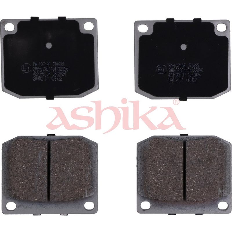 ASHIKA 50-00-0371 - Brake Pad Set, disc brake