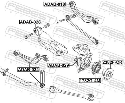 FEBEST 1782G-4M Wheel Hub