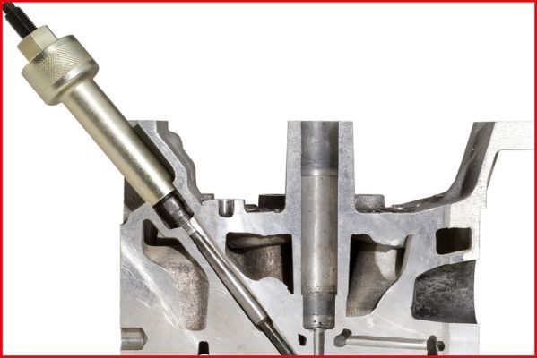 KS TOOLS 152.1095 Ištraukiklio rinkinys, kaitinimo žvakės kaištis