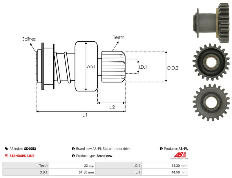 Vabajooks, starter, AS-PL SD9053