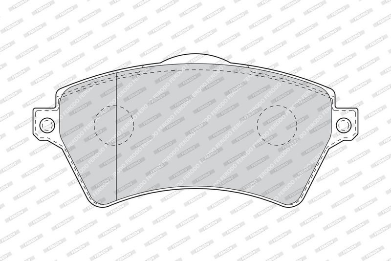 FERODO Plaquettes de frein à disque FDB1473