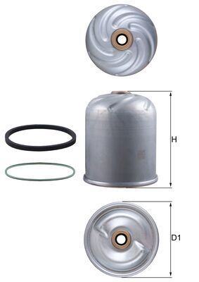 MAHLE OZ 1D Oil Filter