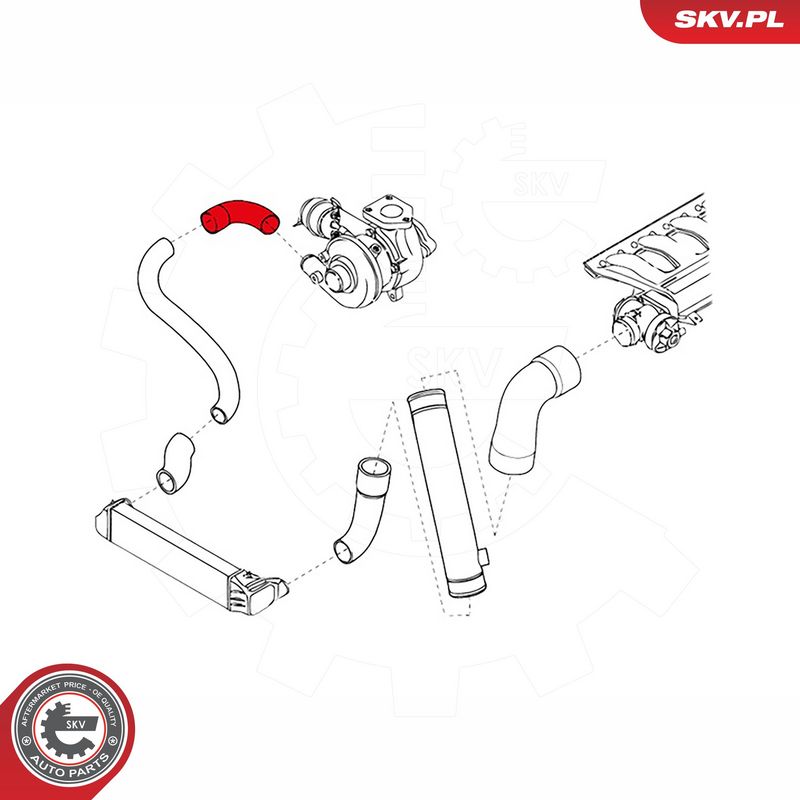 Laadimisõhu voolik, ESEN SKV 24SKV138