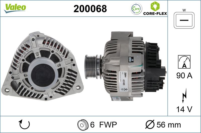 VALEO Dynamo / Alternator 200068