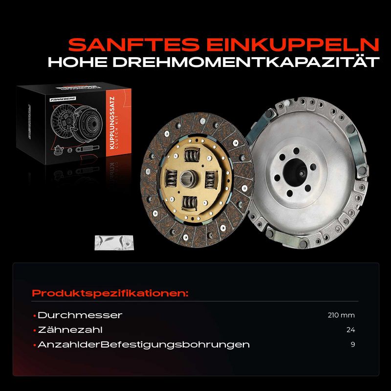 Frankberg 5481FB0037839 Clutch Kit