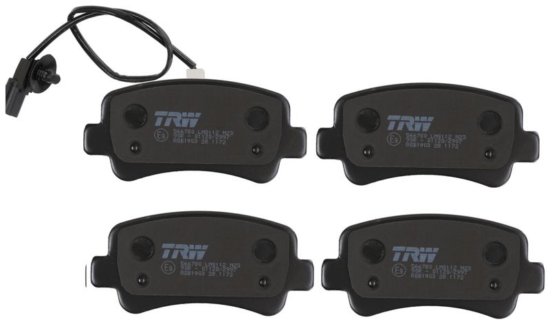 TRW GDB1903 Brake Pad Set, disc brake