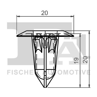 FA1 Patent, dísz-/védőléc 33-60013.5