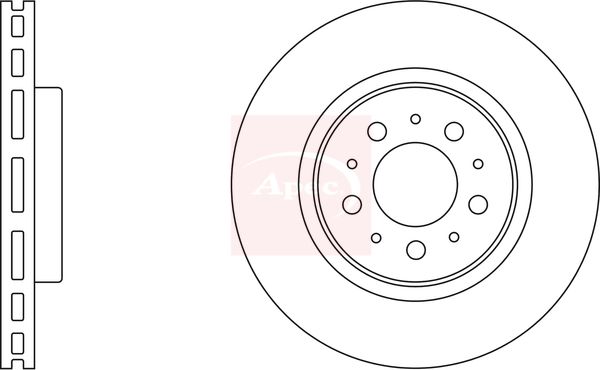 APEC Brake Disc DSK2050