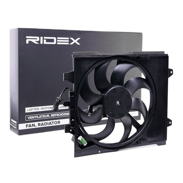 вентилатор, охлаждане на двигателя RIDEX