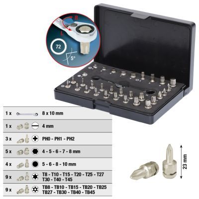 Set surubelnite KS TOOLS 503.4670