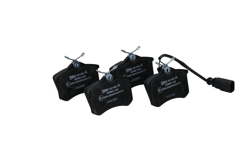 Sada brzdových destiček, kotoučová brzda 301681A