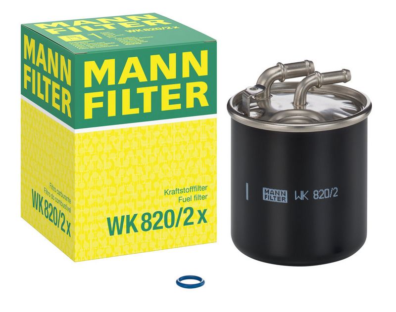 Kütusefilter, MANN-FILTER WK 820, 2 x