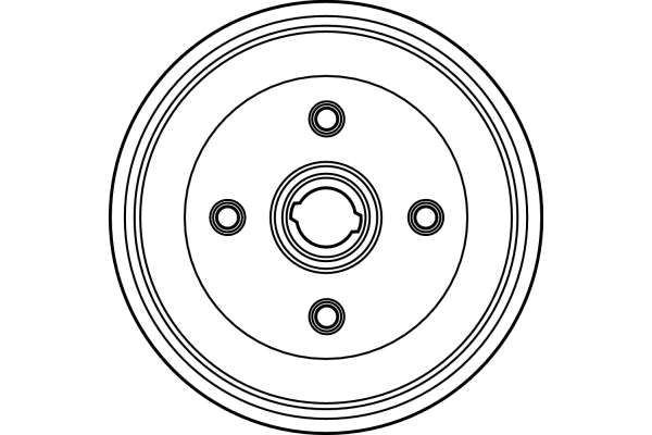 TRW DB4142 Brake Drum