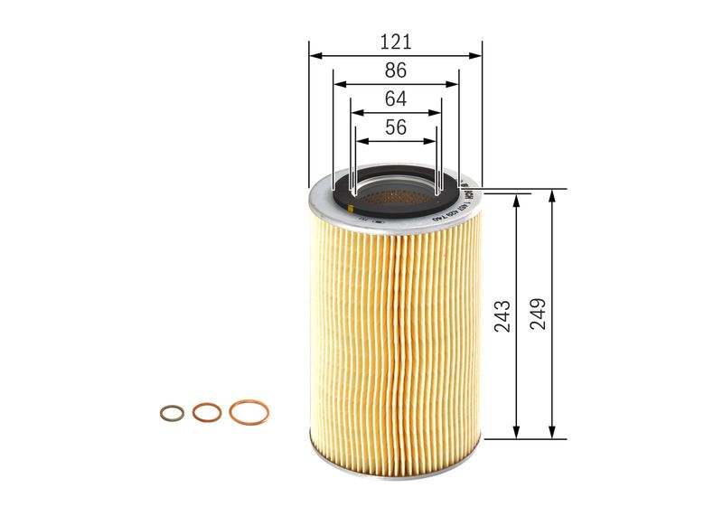 BOSCH 1 457 429 740 Oil Filter