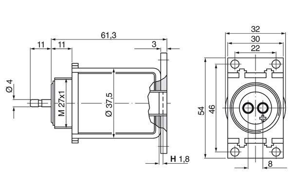 BOSCH 0330005002 Solenoid