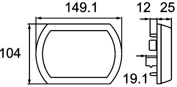 Lampa spate 2NR 013 344-201 HELLA