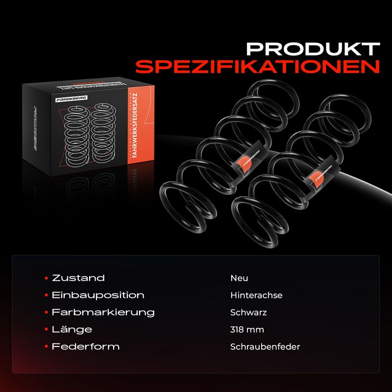 Frankberg 5481FB0051334 Suspension Spring