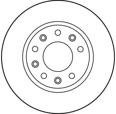 TRW DF1022 Brake Disc