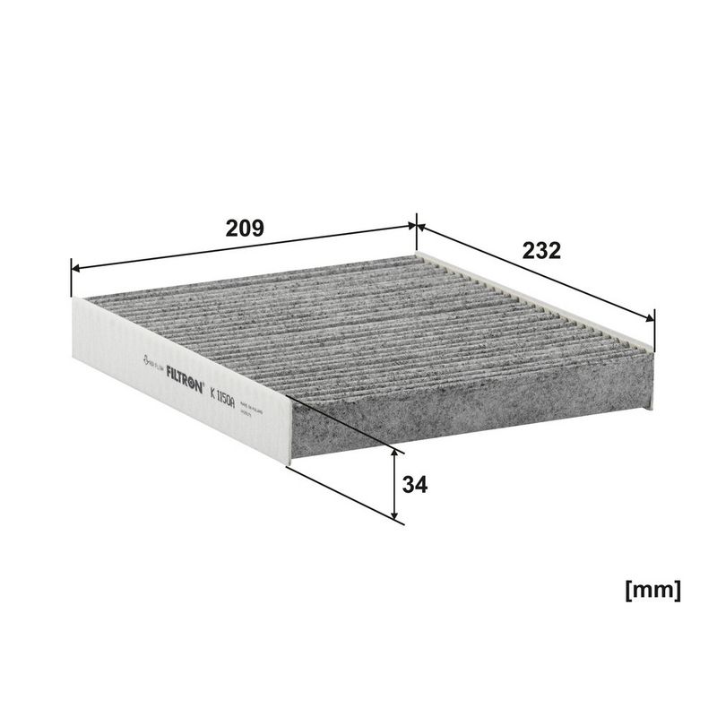 Filter, salongiõhk, FILTRON K 1150A