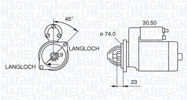 MAGNETI MARELLI önindító 063521070780