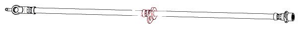 APEC Brake Hose HOS4535