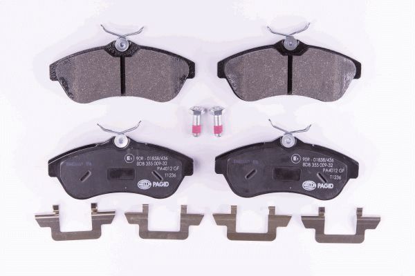 HELLA 8DB 355 009-321 Brake Pad Set, disc brake