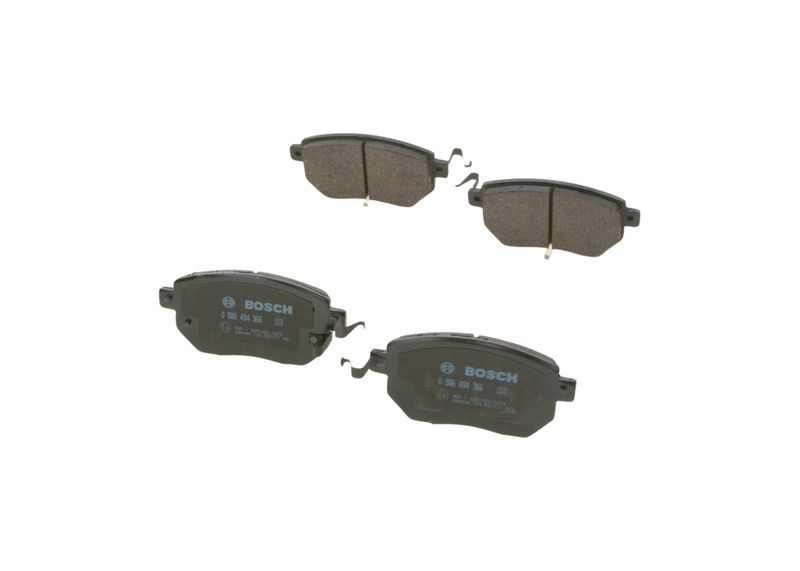 BOSCH 0 986 494 366 Brake Pad Set, disc brake