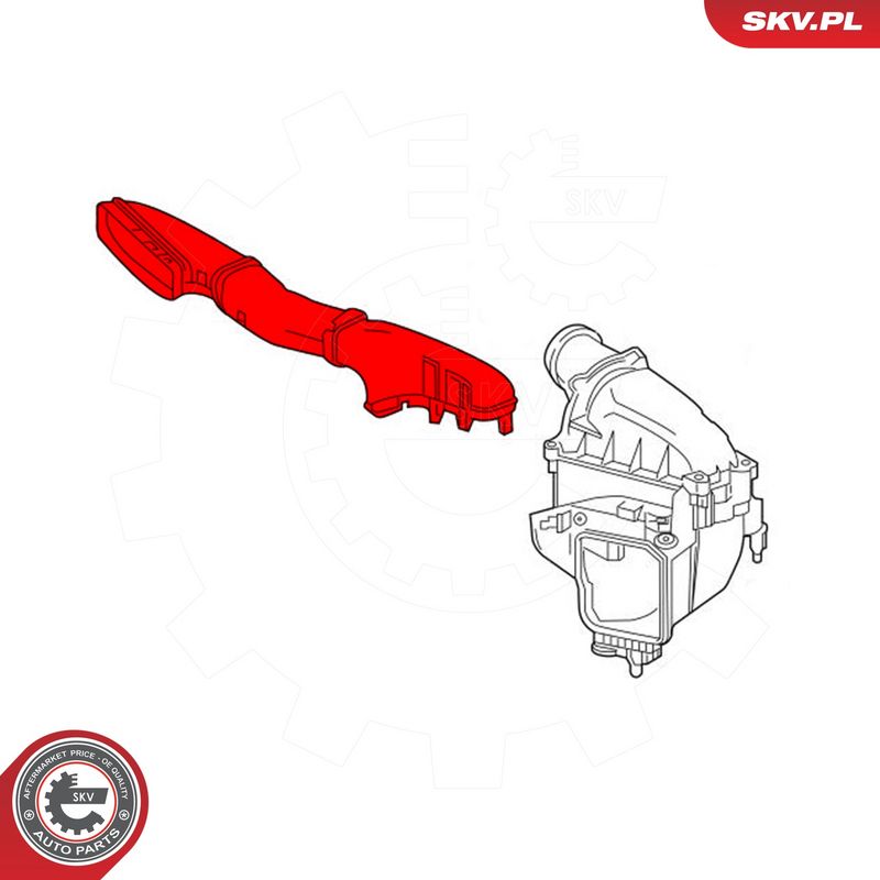 Õhutoru, õhufilter, ESEN SKV 54SKV179