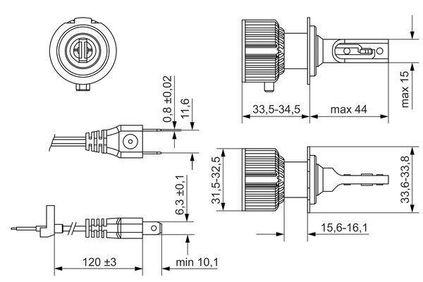 Автозапчастина BOSCH 1987301701