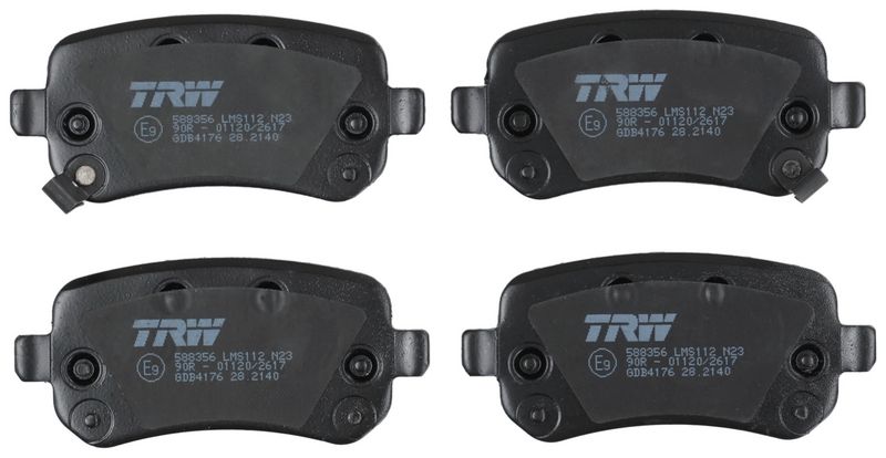 TRW GDB4176 Brake Pad Set, disc brake