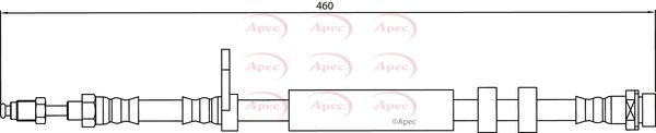 APEC Brake Hose HOS4146