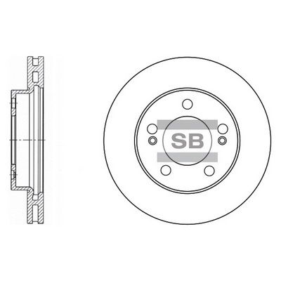 Гальмівний диск, Hi-Q SD3024