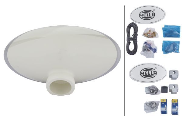 HELLA 1FA007891-811 High Beam Headlight Set